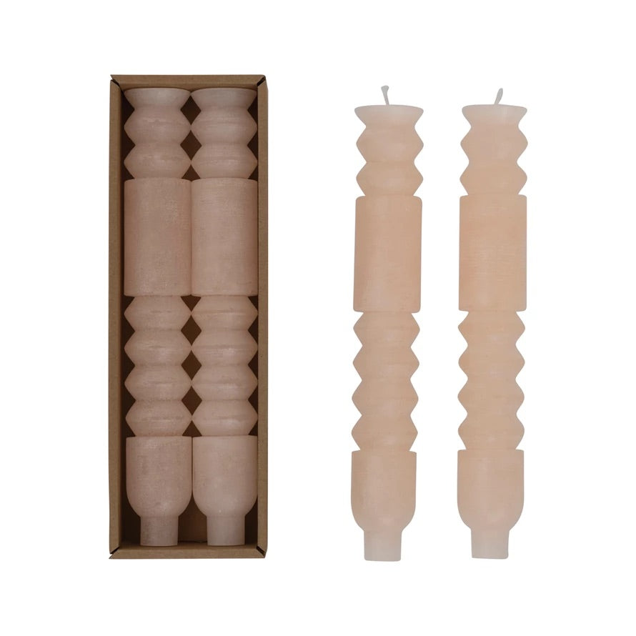Totem Taper Candle Set