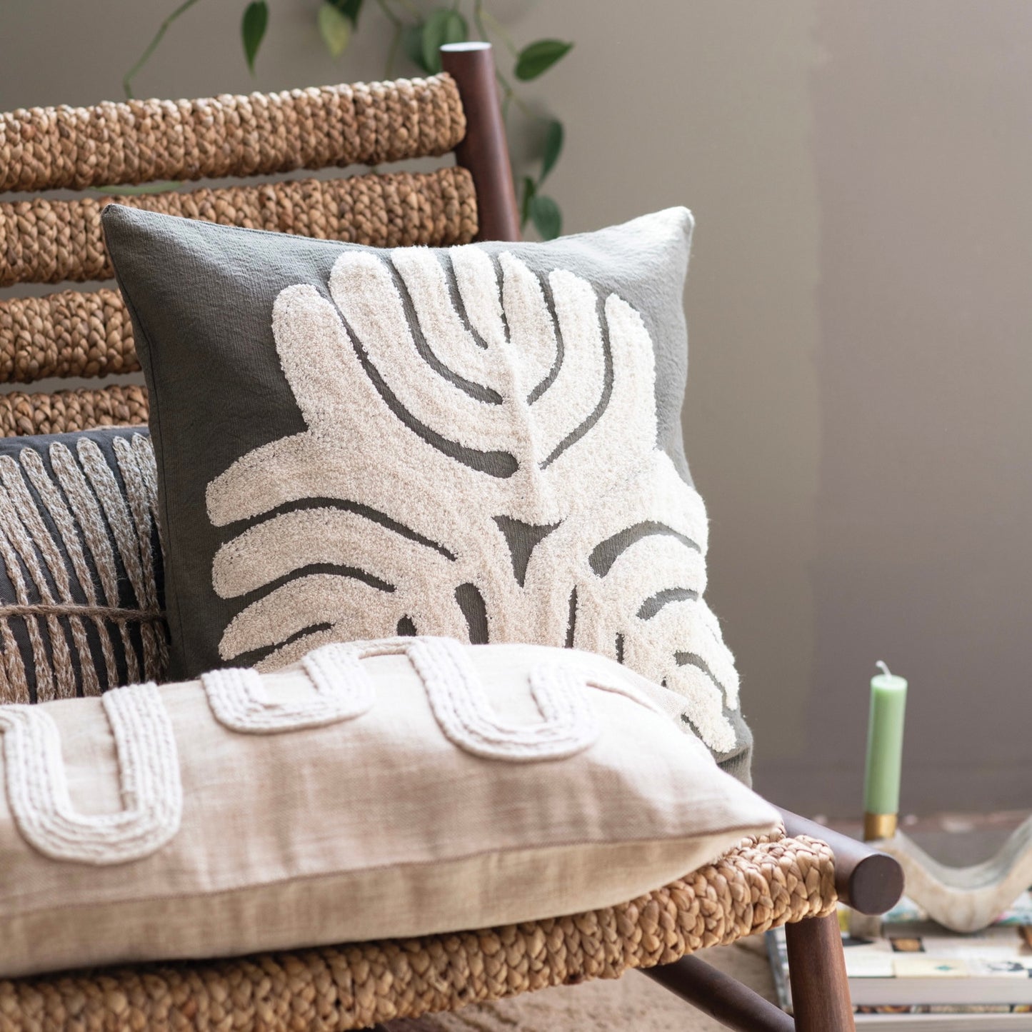 Joycie Embroidered Pillow