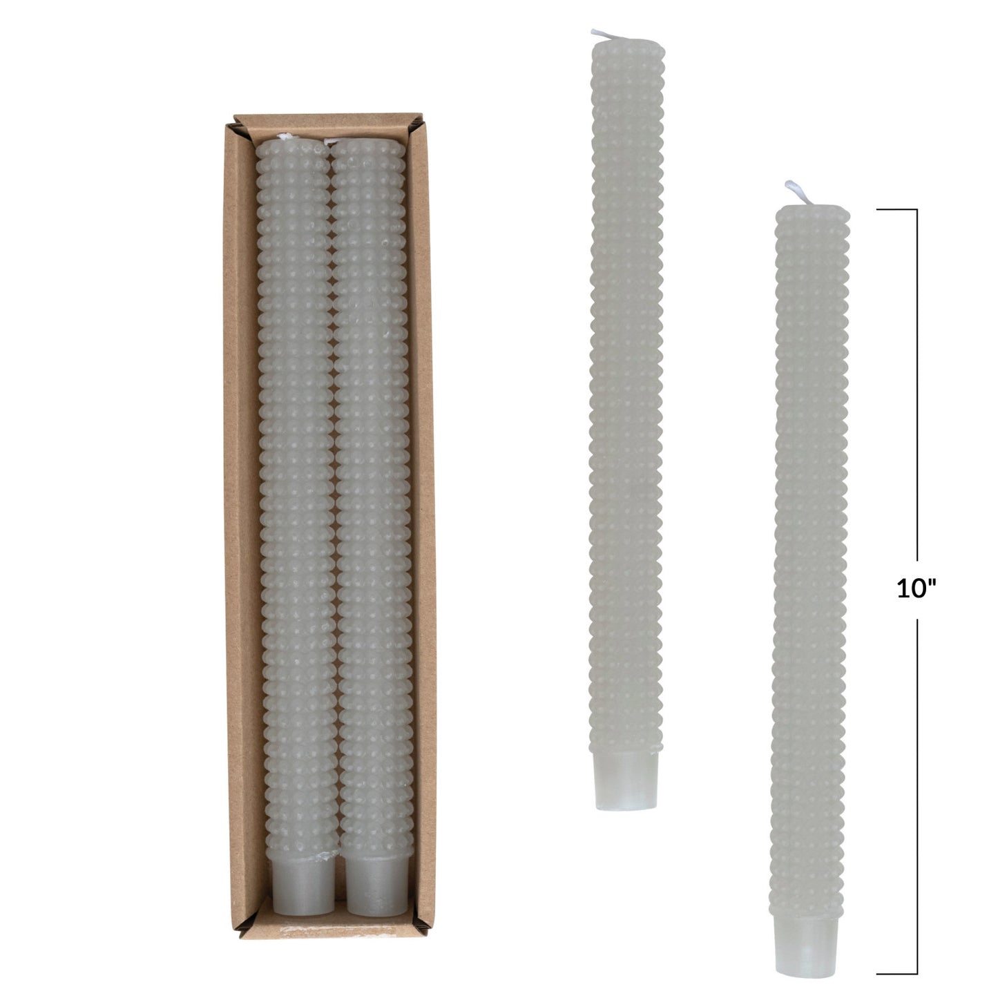 Hobnail Taper Candles