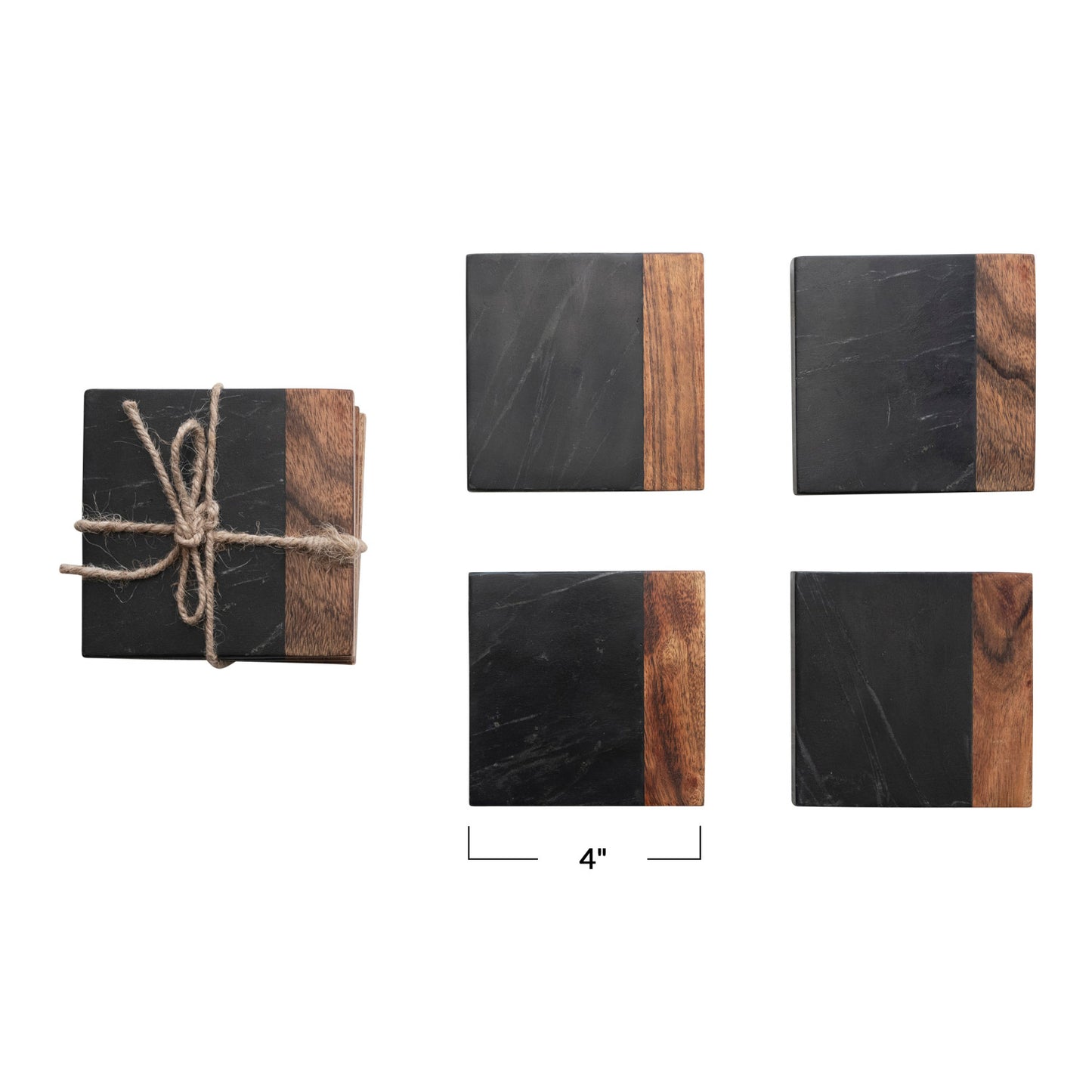 Rustic Luxe Coasters