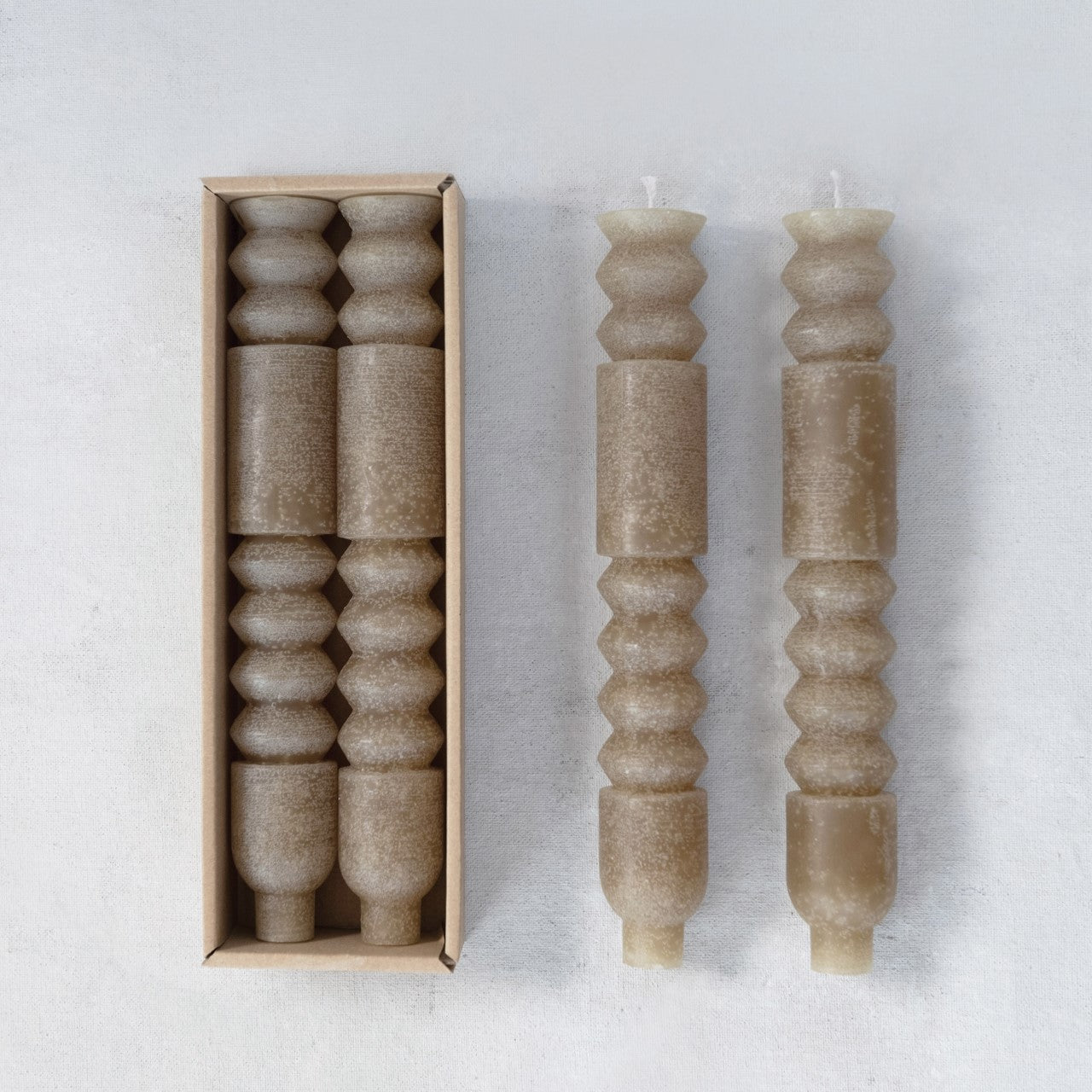 Totem Taper Candle Set
