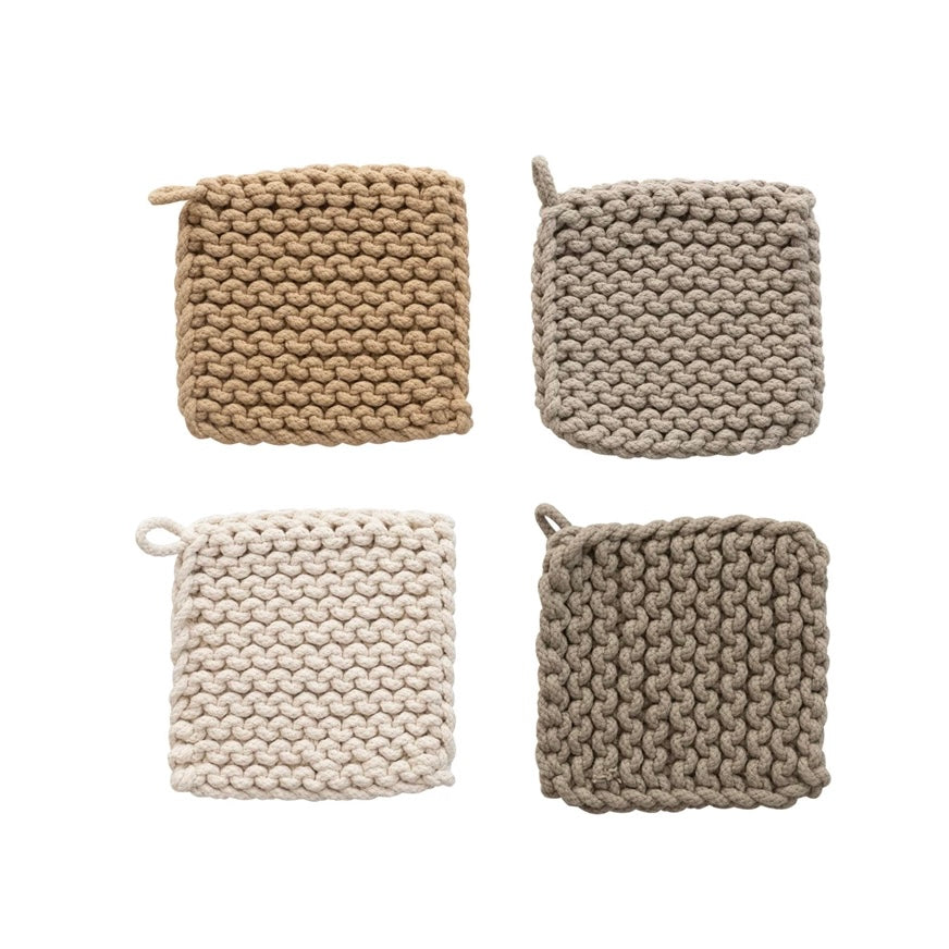 Crochet Pot Holders Set