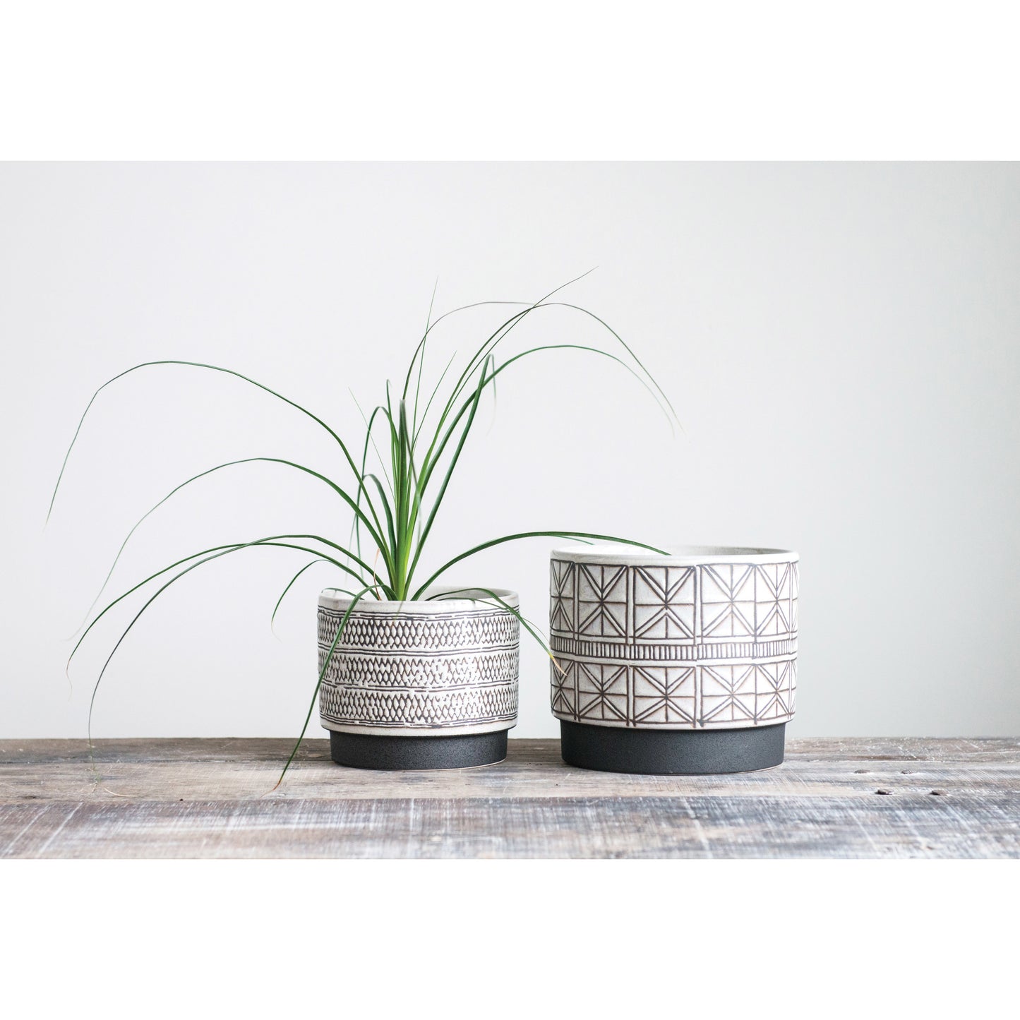 Stoneware Planters