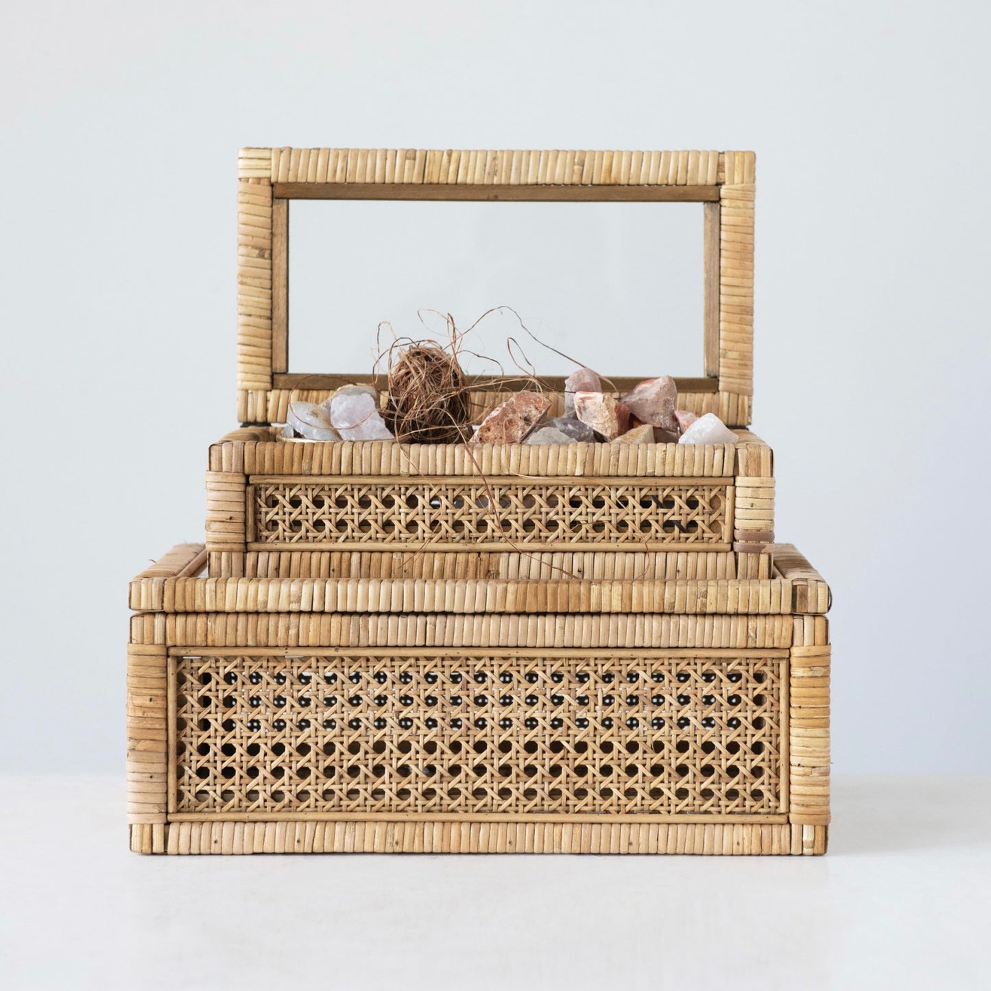 Rattan & Cane Display Box