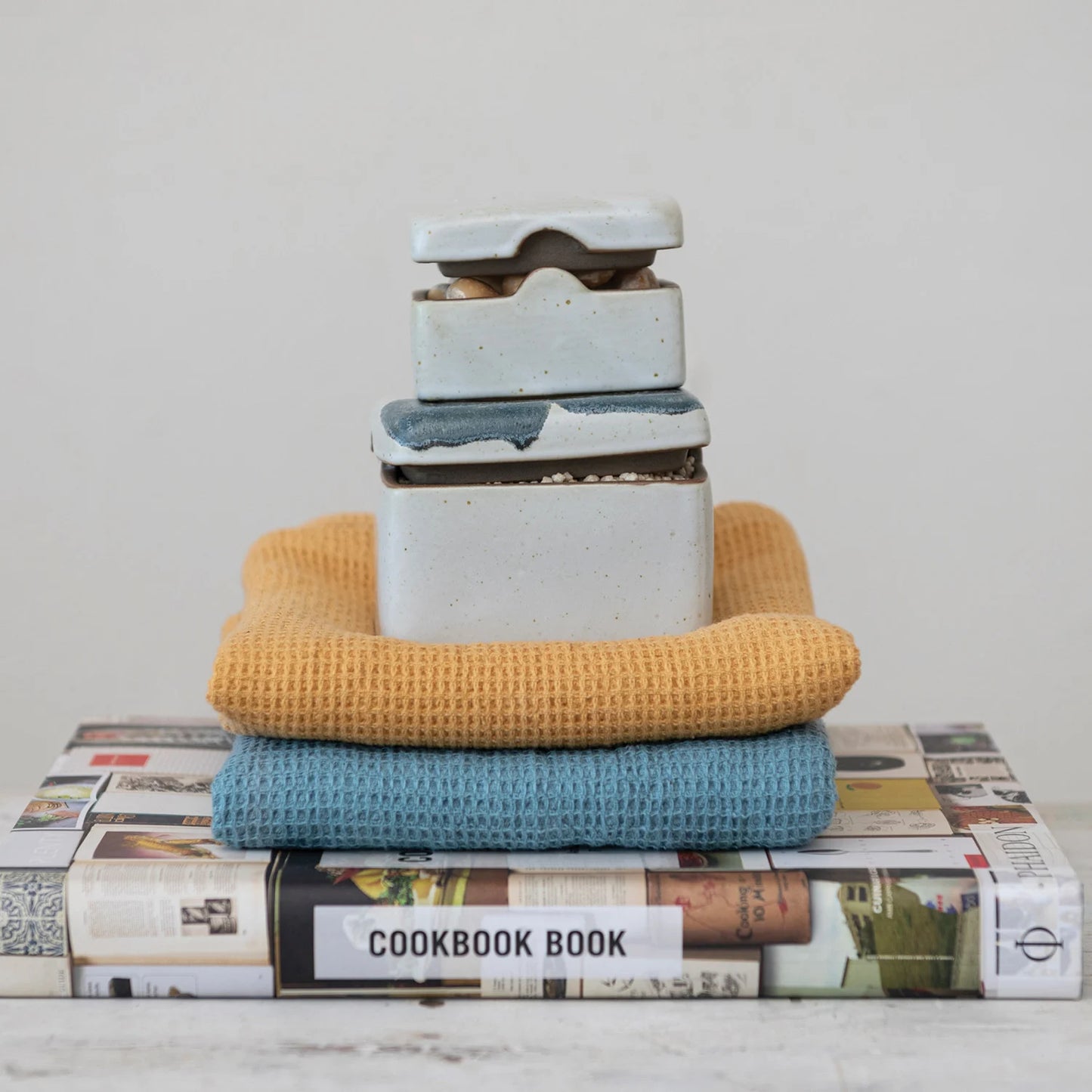 Speckled Stone Boxes