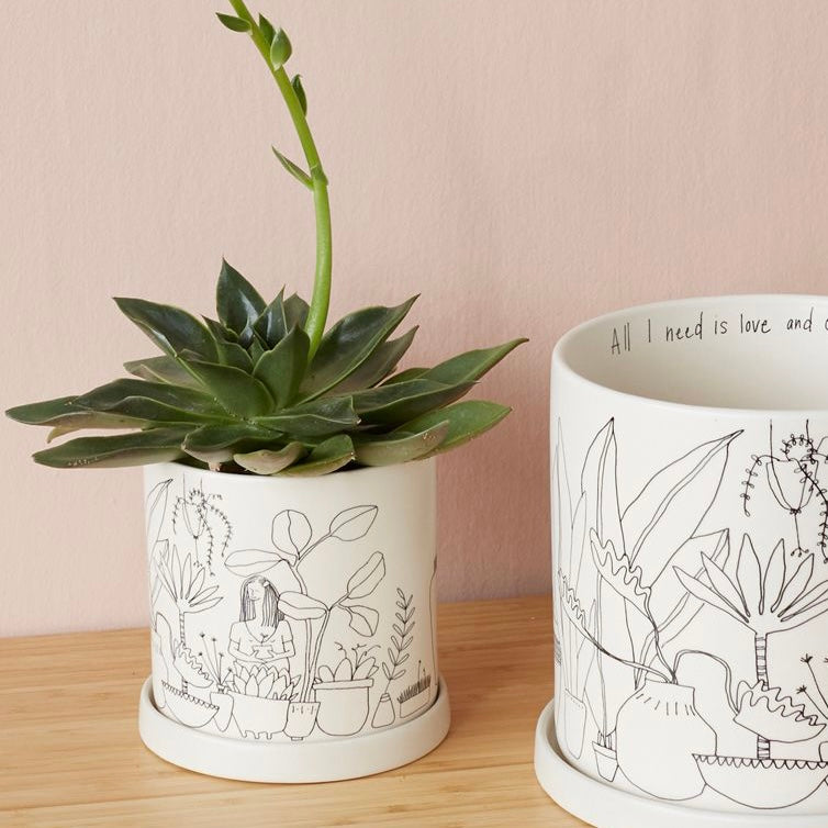 plant lady pot Plant Lady Pot