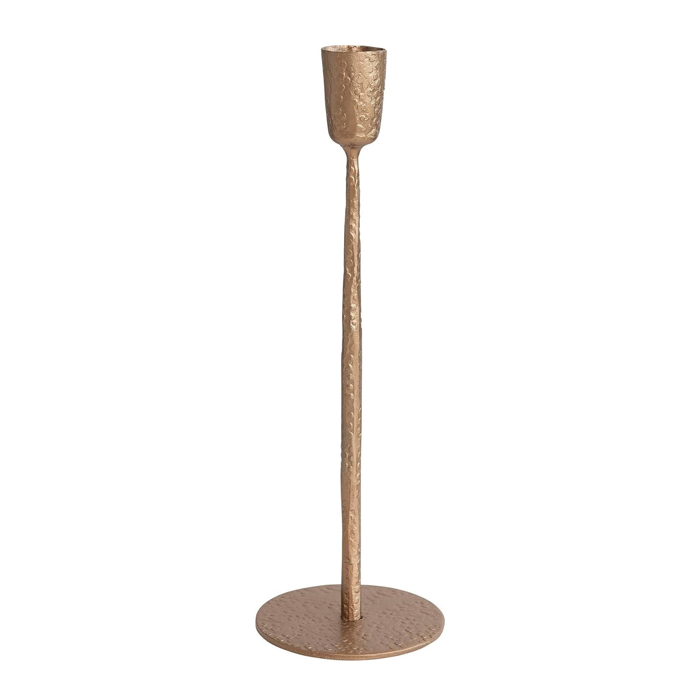Stamped Brass Taper Holder