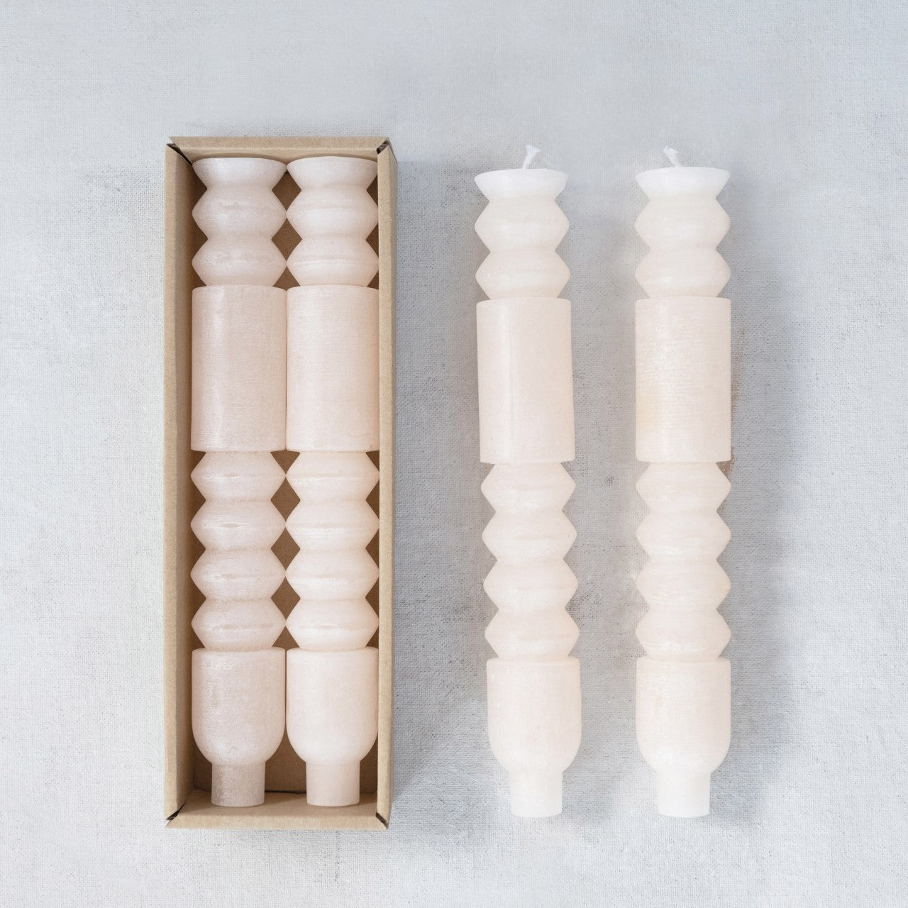 Totem Taper Candle Set