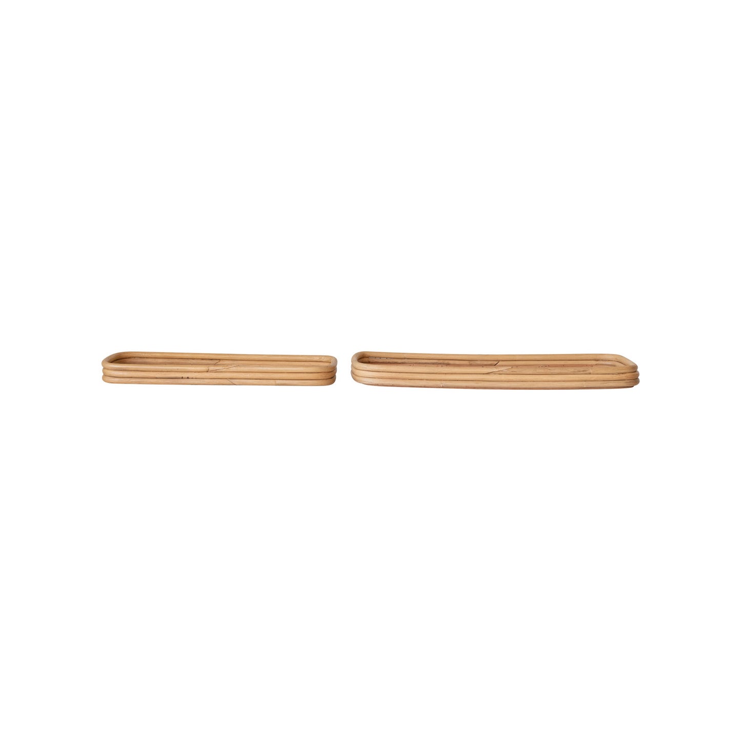 Woven Rattan Trays