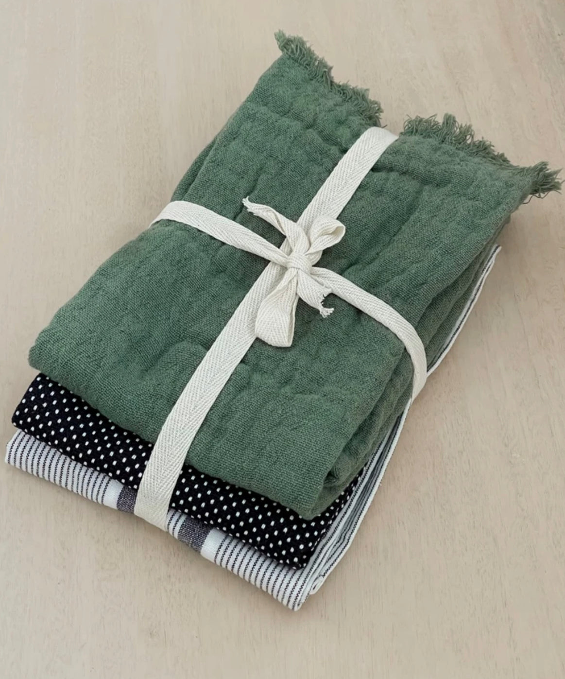 'Spill the Tea' Solid Cotton Tea Towels