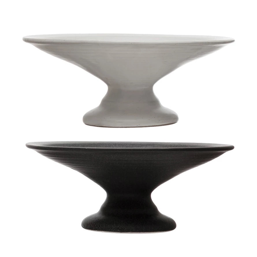 Matte Stoneware Pedestal