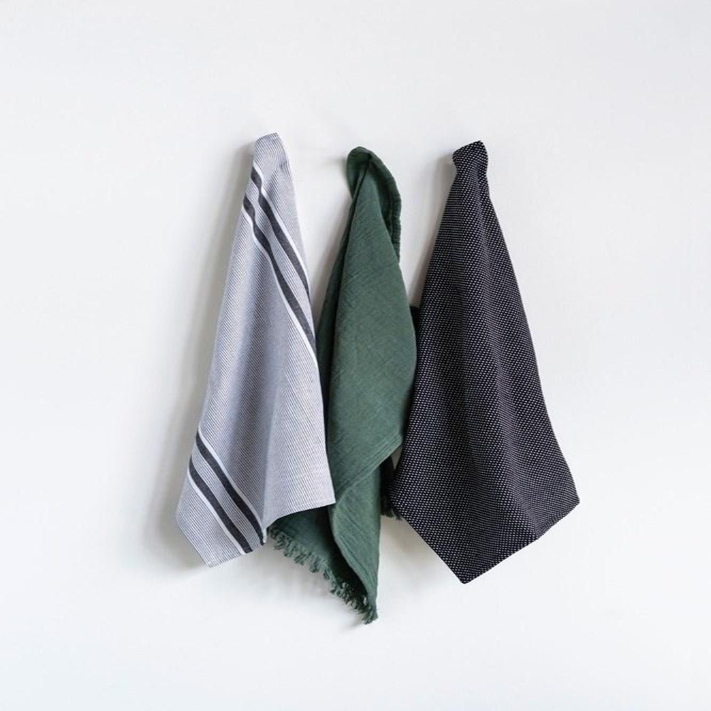 'Spill the Tea' Solid Cotton Tea Towels