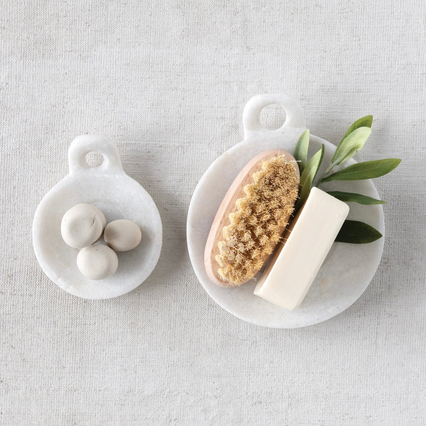 Hand-Carved Marble Dish