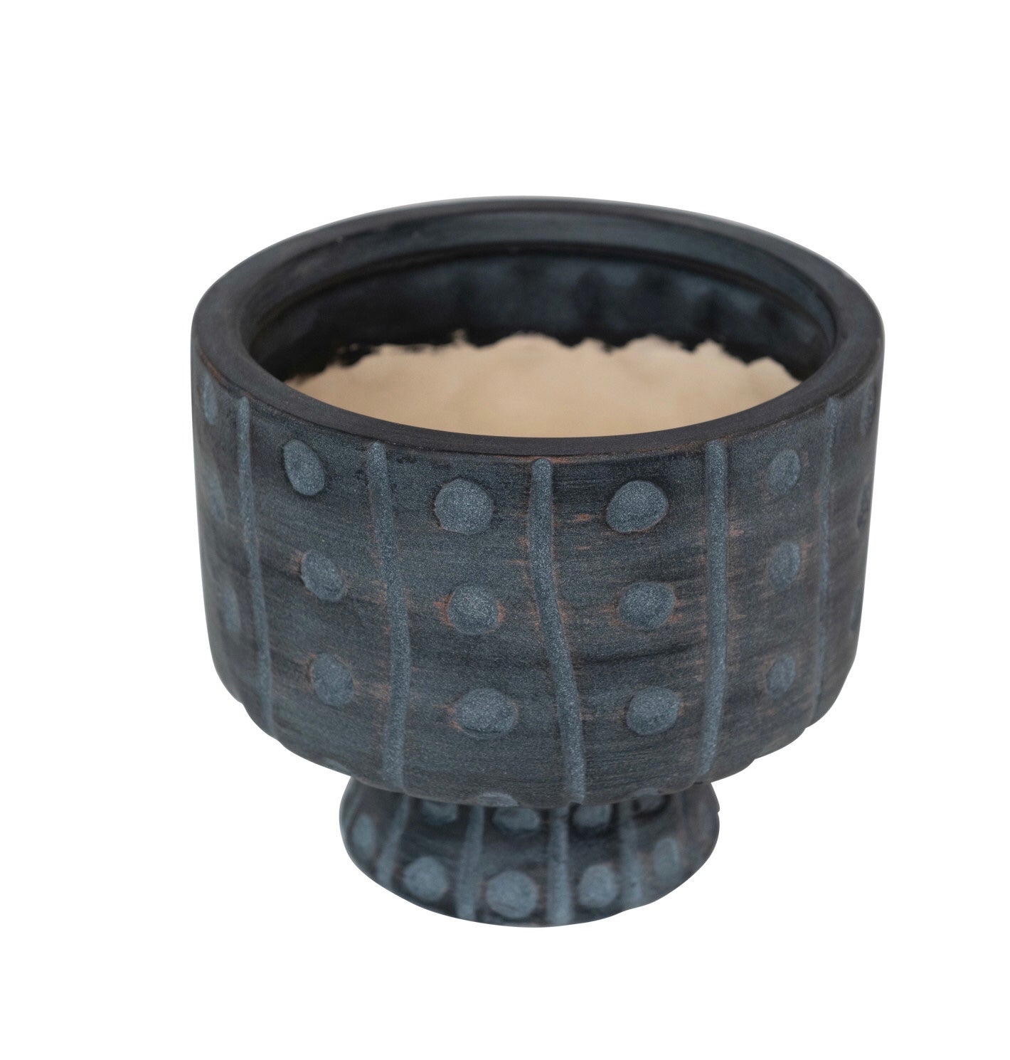 'Dots & Dashes' Footed Planter