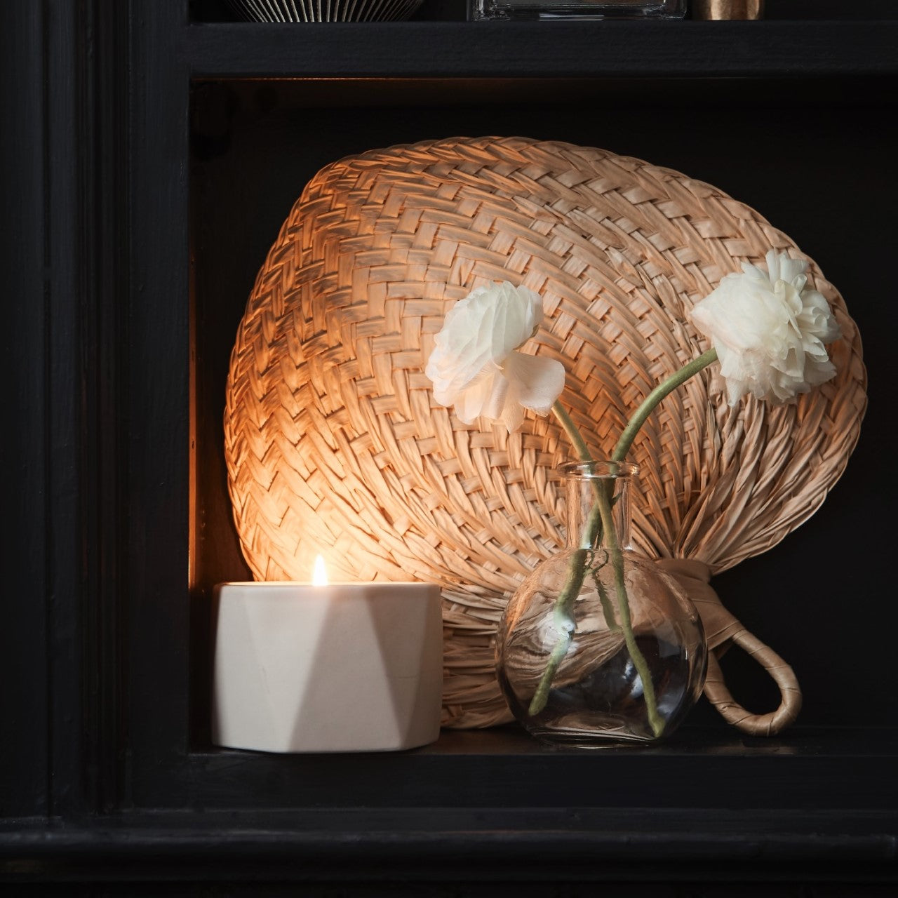 Gardenia Ceramic Candle