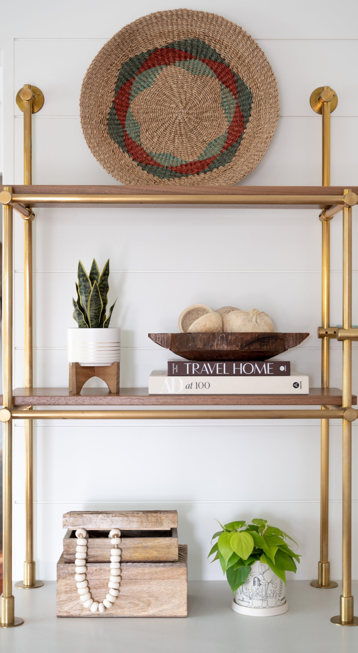 Handwoven Abaca Wall Basket