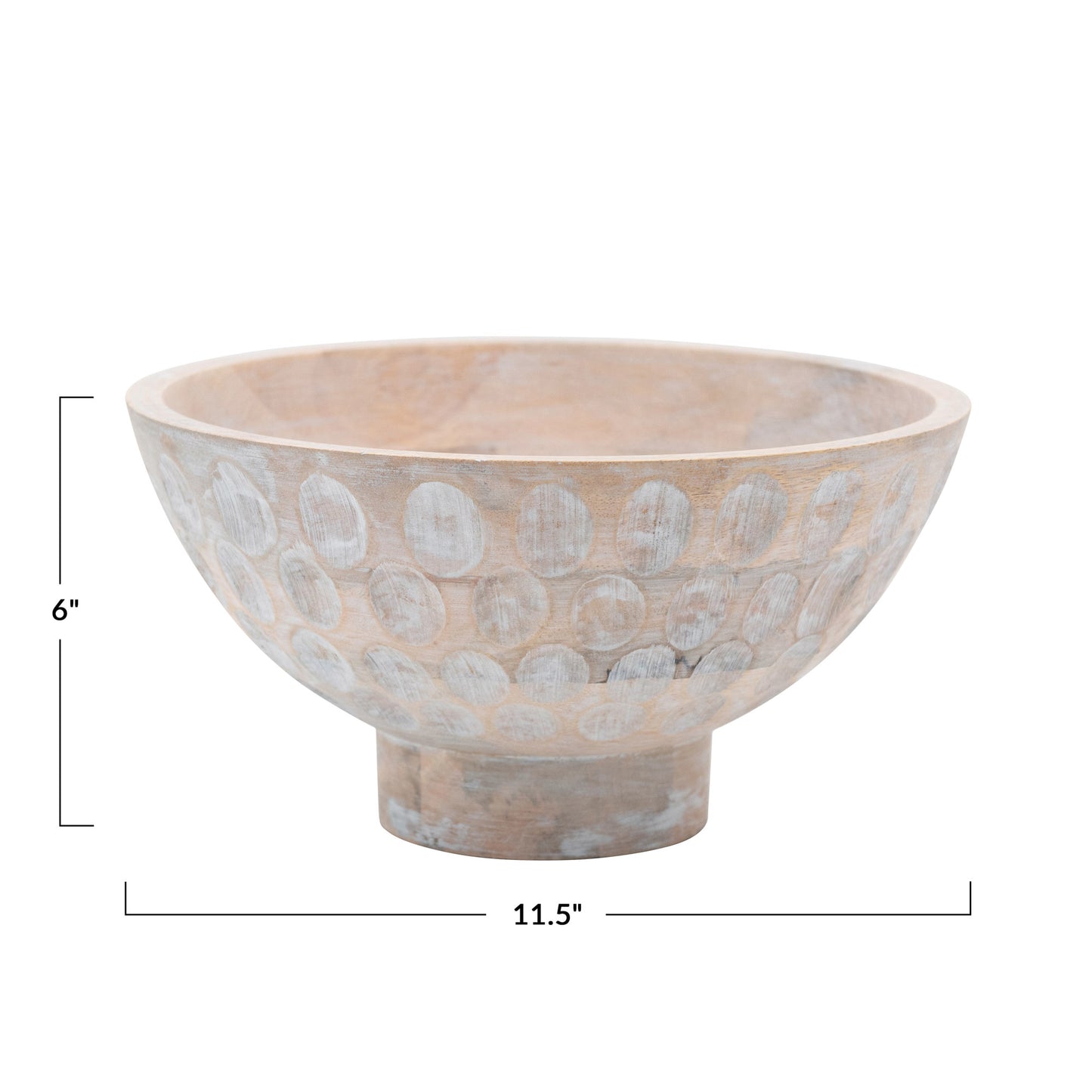 Spotted Mango Wood Bowl
