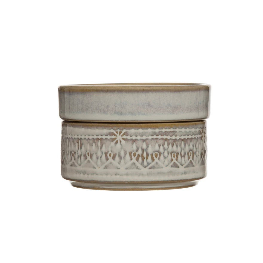 Stackable Stoneware Dish