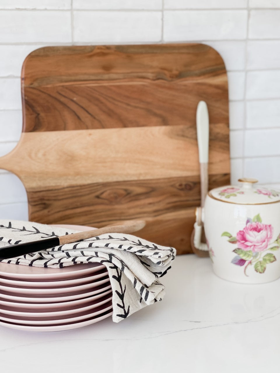 'Spill the Tea' Printed Cotton Tea Towels