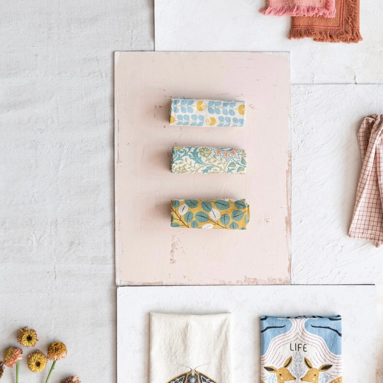 'Spill the Tea' Botanical Tea Towels