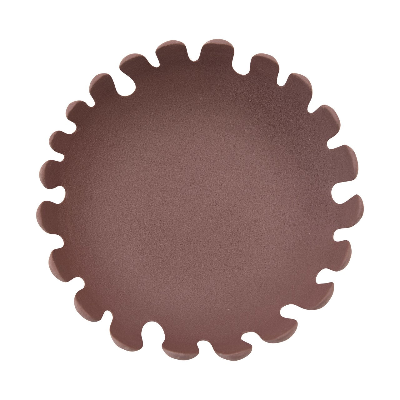 Abstract Metal Bowl