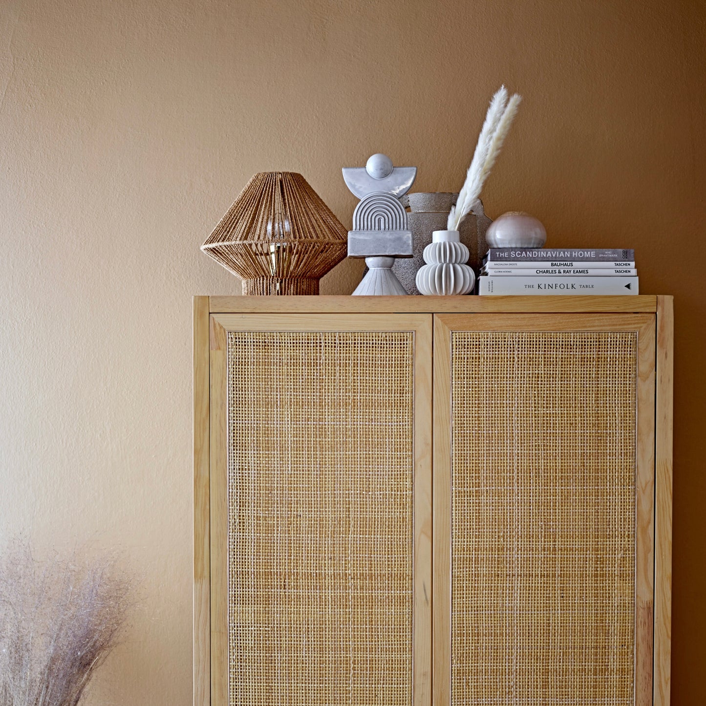 Handmade Pleated Stoneware Vase