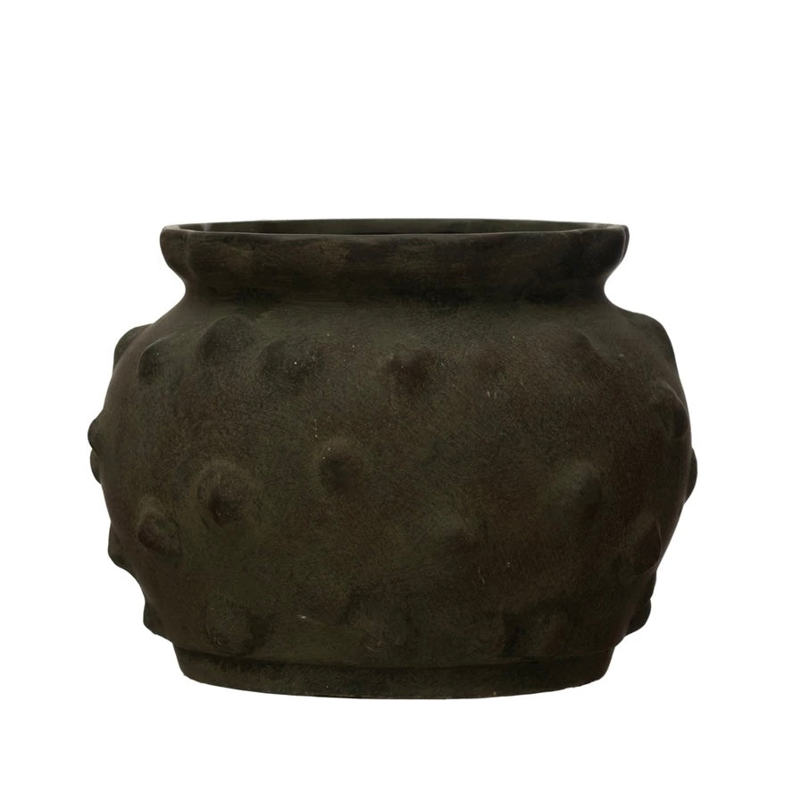 Dotted Terracotta Pot