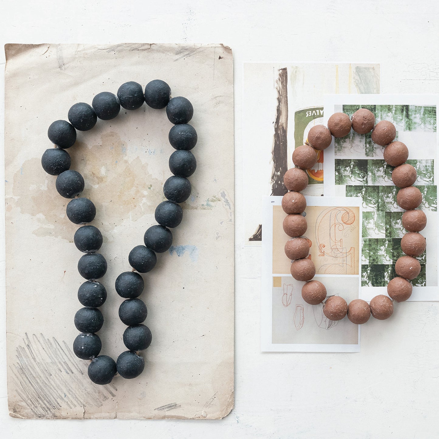 Luxe Earthen Decor Beads