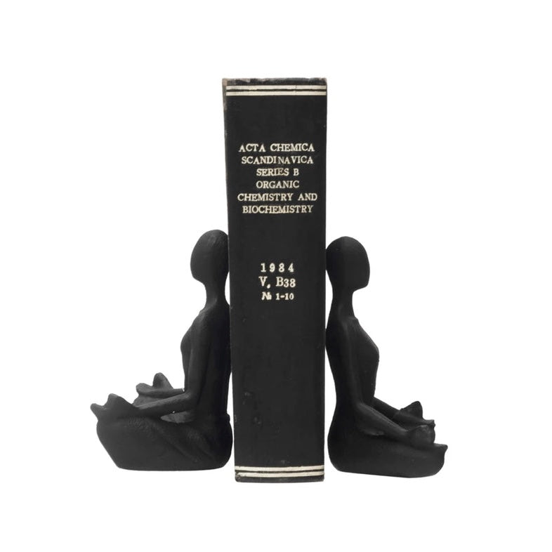 Yoga Lady Bookends
