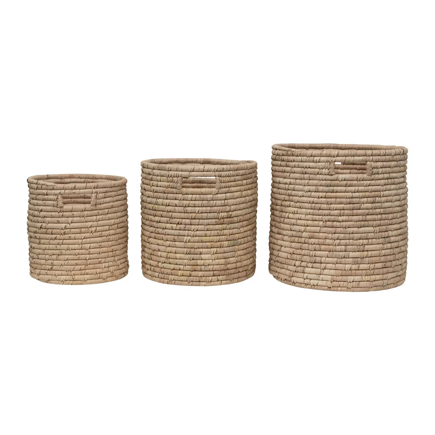 Natural Grass Baskets