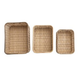 Rattan & Split Palme Basket