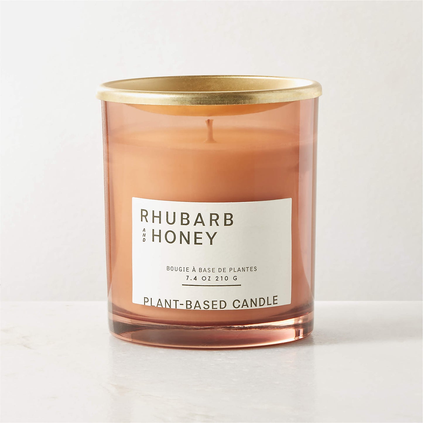 Rhubarb & Honey Verde Lidded Jar Candle