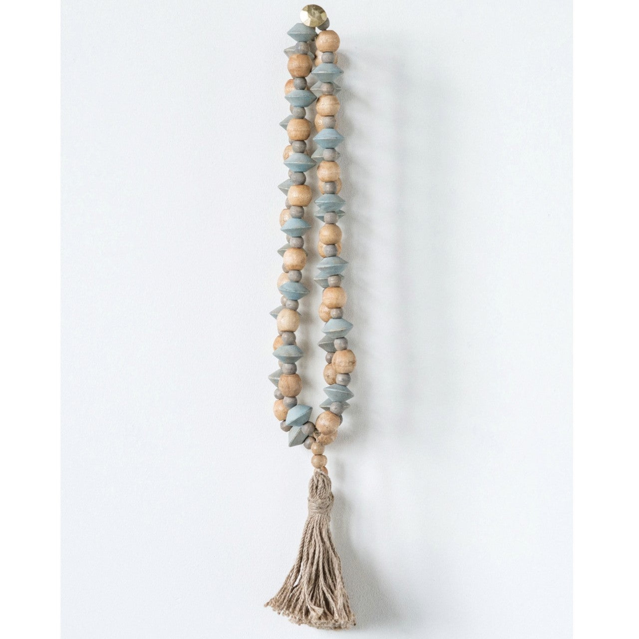 Abaca Wood Décor Beads