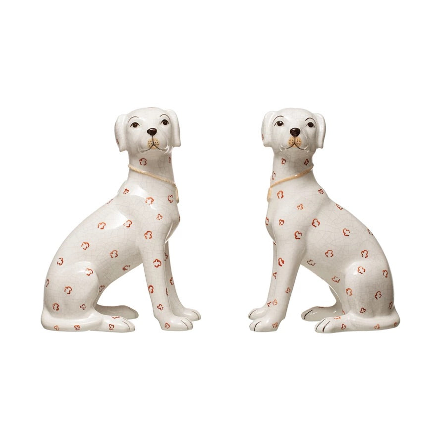 'Friends Fur-Ever' Ceramic Dogs
