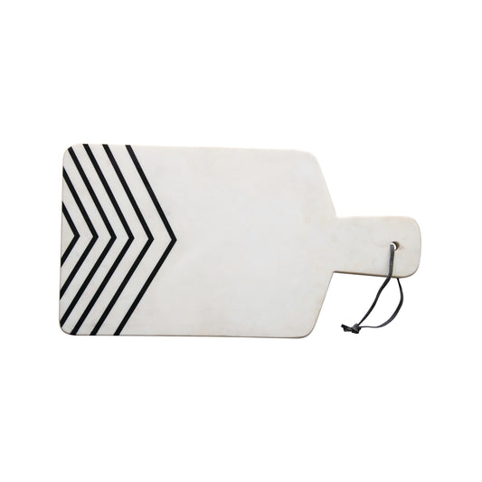 Marble Chevron Cutting Board